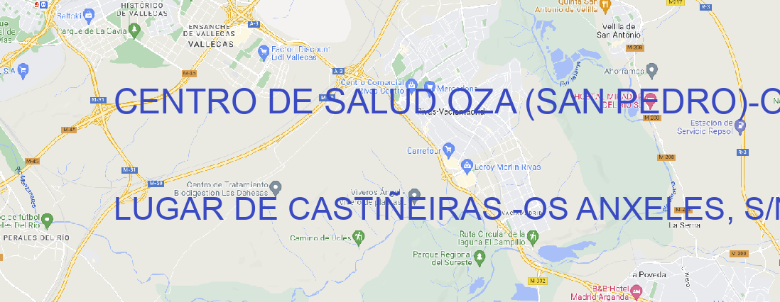 Oficina CENTRO DE SALUD OZA (SAN PEDRO) Oza-Cesuras